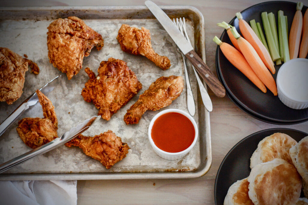 Fried Chicken + Gluten-Free Breading Recipe