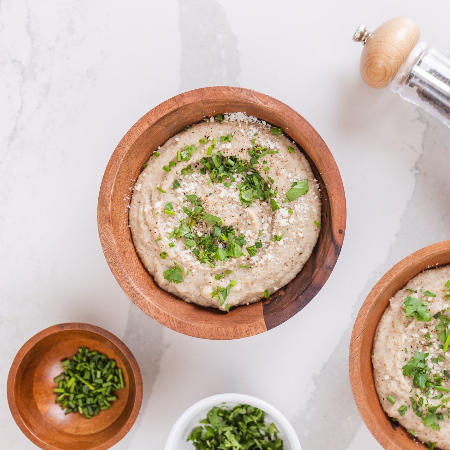Cheesy Pepper Teff Grits