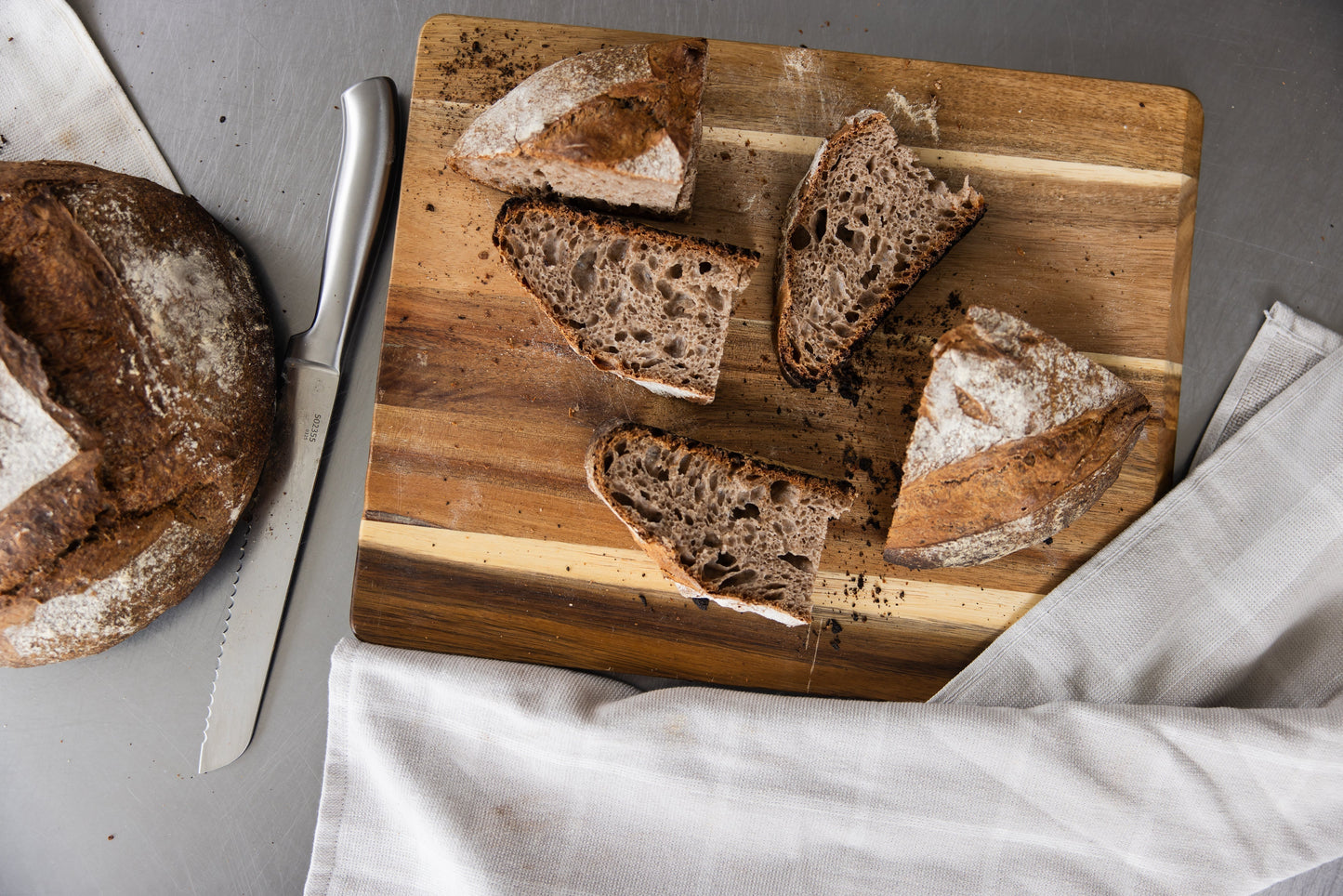 Whole Grain Teff Sourdough