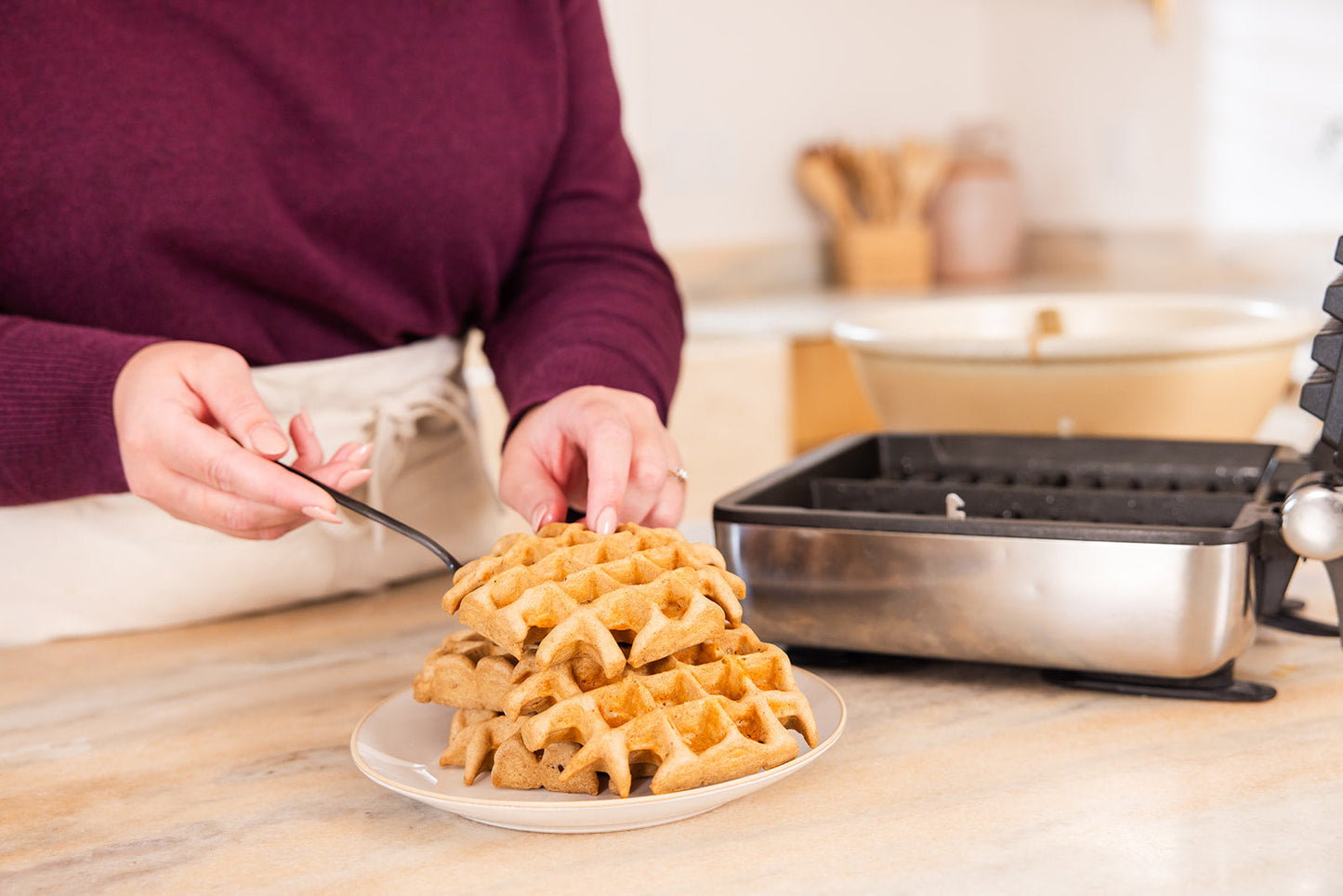 Teff Waffles