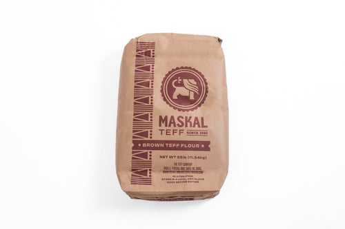 Brown Teff Flour (25 lb)