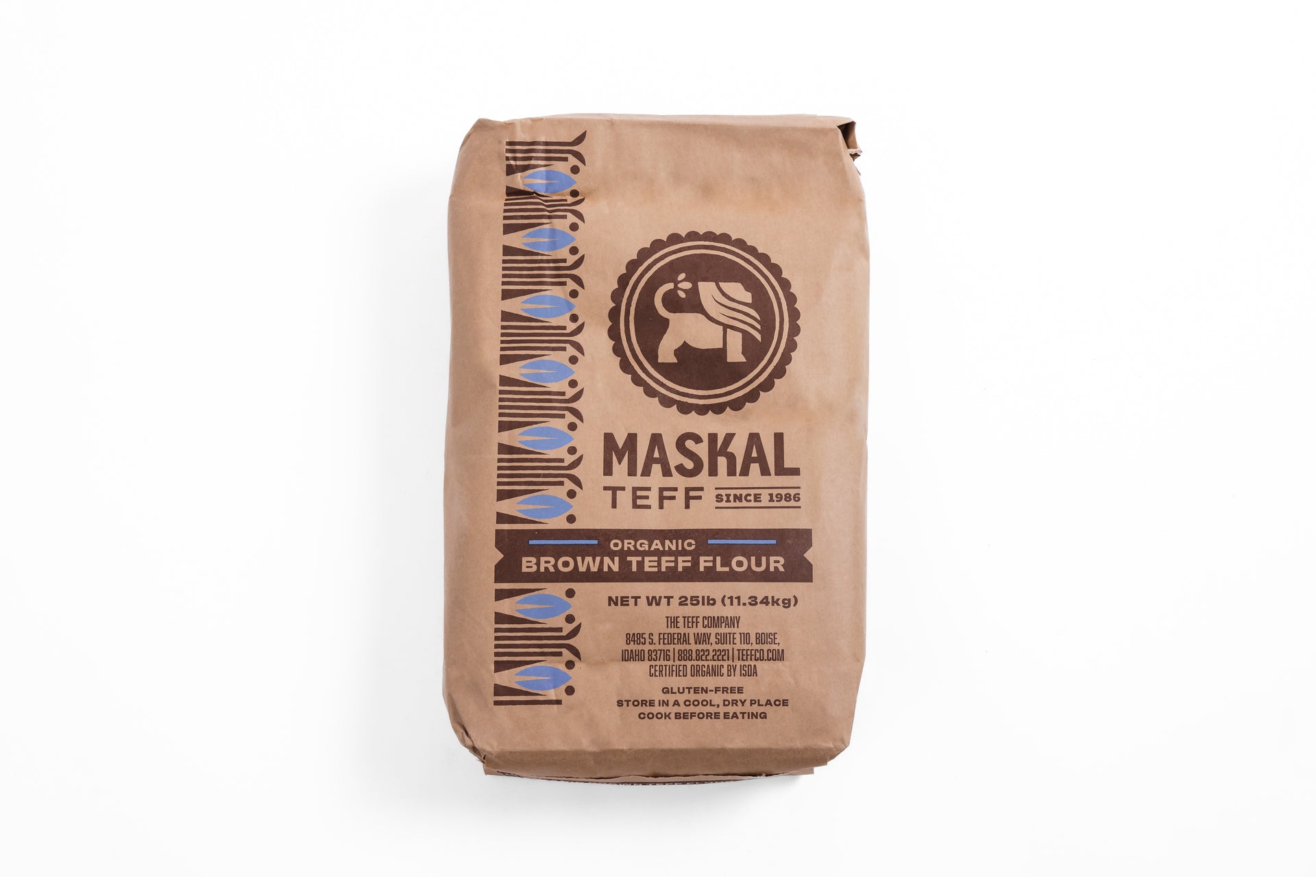 tobacco flour for sale Cigarette Leaf and protein Organic Brown Teff Flour (25